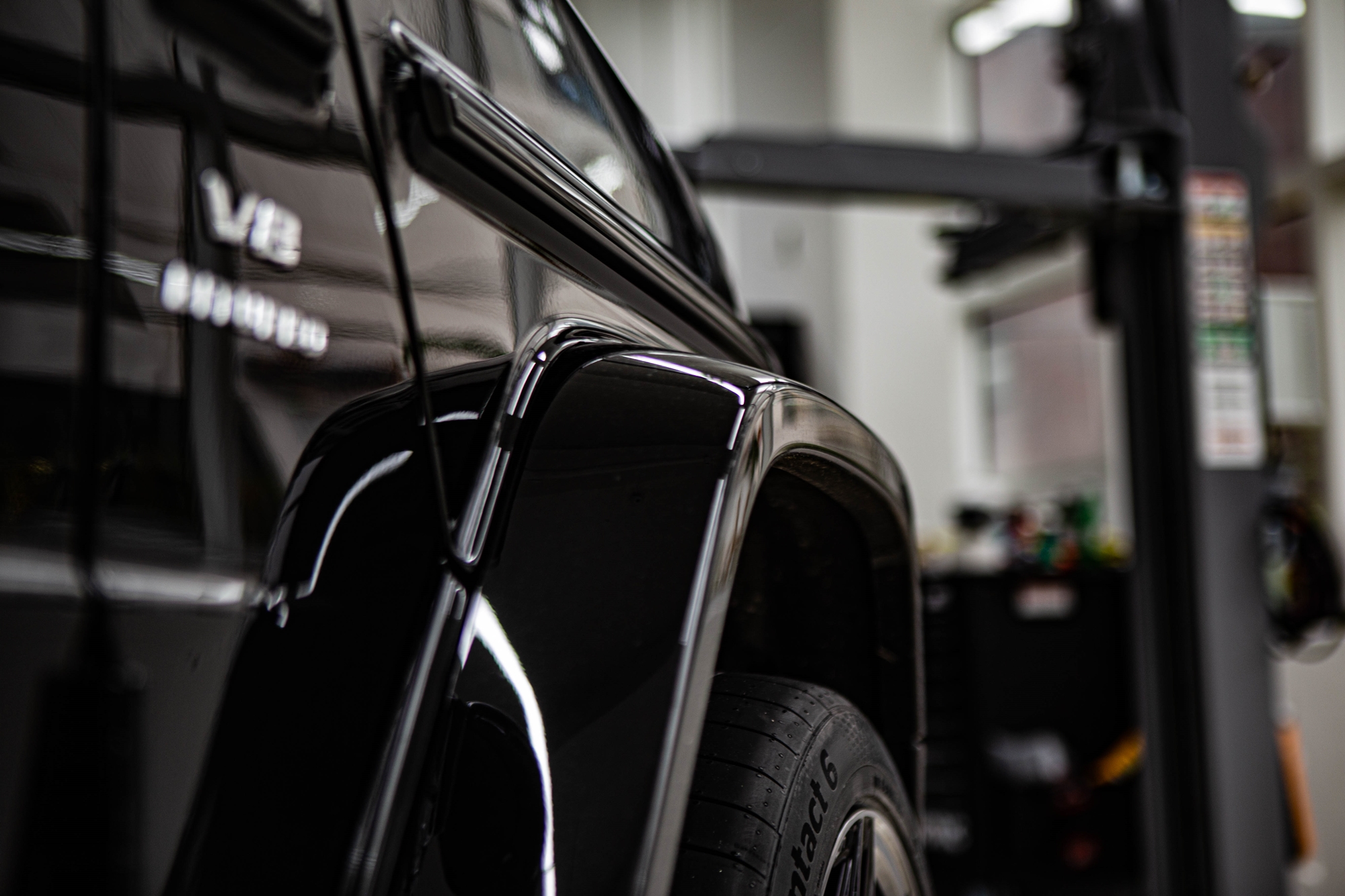 벤츠 지바겐 휠 - G63AMG 전용 23인치 보센 정품휠 HF-7 블랙유광